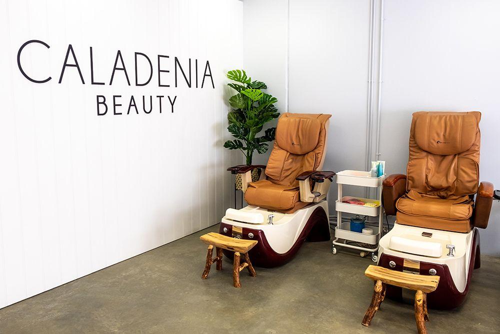 The Caladenia Beauty treatment room